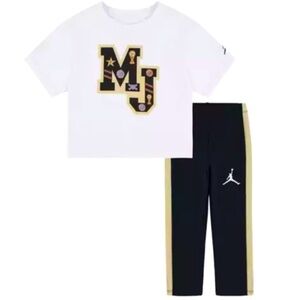 NEW Air Jordan Baby 2 piece set - 6M (3 - 6 months)